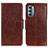 Leather Case Stands Flip Cover Holder N05P for Motorola Moto G Stylus (2022) 4G