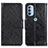 Leather Case Stands Flip Cover Holder N05P for Motorola Moto G31