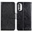 Leather Case Stands Flip Cover Holder N05P for Motorola MOTO G52