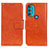 Leather Case Stands Flip Cover Holder N05P for Motorola Moto G71 5G