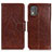 Leather Case Stands Flip Cover Holder N05P for Nokia C02