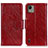 Leather Case Stands Flip Cover Holder N05P for Nokia C110 Red