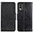 Leather Case Stands Flip Cover Holder N05P for Nokia C210 Black