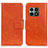 Leather Case Stands Flip Cover Holder N05P for OnePlus 10 Pro 5G Orange