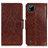 Leather Case Stands Flip Cover Holder N05P for Realme C20