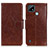 Leather Case Stands Flip Cover Holder N05P for Realme C21