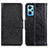 Leather Case Stands Flip Cover Holder N05P for Realme GT Neo2 5G Black