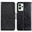 Leather Case Stands Flip Cover Holder N05P for Realme GT2 Pro 5G Black