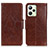 Leather Case Stands Flip Cover Holder N05P for Realme Narzo 50A Prime