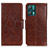 Leather Case Stands Flip Cover Holder N05P for Realme Q5 5G