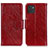 Leather Case Stands Flip Cover Holder N05P for Samsung Galaxy A03 Red