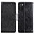 Leather Case Stands Flip Cover Holder N05P for Samsung Galaxy F02S SM-E025F Black