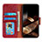 Leather Case Stands Flip Cover Holder N05P for Samsung Galaxy S24 5G