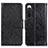 Leather Case Stands Flip Cover Holder N05P for Sony Xperia 10 IV SOG07 Black