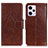 Leather Case Stands Flip Cover Holder N05P for Xiaomi Redmi Note 12 Explorer