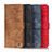 Leather Case Stands Flip Cover Holder N06P for Motorola Moto E32