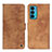 Leather Case Stands Flip Cover Holder N06P for Motorola Moto Edge 20 5G