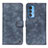 Leather Case Stands Flip Cover Holder N06P for Motorola Moto Edge S Pro 5G Blue