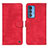 Leather Case Stands Flip Cover Holder N06P for Motorola Moto Edge S Pro 5G Red