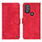 Leather Case Stands Flip Cover Holder N06P for Motorola Moto G Play Gen 2 Red