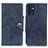 Leather Case Stands Flip Cover Holder N06P for OnePlus Nord CE 2 5G Blue