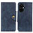 Leather Case Stands Flip Cover Holder N06P for OnePlus Nord CE 3 Lite 5G Blue