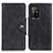 Leather Case Stands Flip Cover Holder N06P for Oppo A94 5G Black