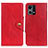 Leather Case Stands Flip Cover Holder N06P for Oppo F21 Pro 4G Red