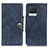 Leather Case Stands Flip Cover Holder N06P for Realme 8 4G Blue