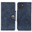 Leather Case Stands Flip Cover Holder N06P for Samsung Galaxy A03 Blue