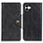 Leather Case Stands Flip Cover Holder N06P for Samsung Galaxy A04 4G Black