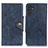 Leather Case Stands Flip Cover Holder N06P for Samsung Galaxy A04s Blue