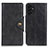 Leather Case Stands Flip Cover Holder N06P for Samsung Galaxy A13 4G Black