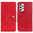 Leather Case Stands Flip Cover Holder N06P for Samsung Galaxy A53 5G Red