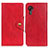 Leather Case Stands Flip Cover Holder N06P for Samsung Galaxy XCover 5 SM-G525F Red