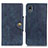 Leather Case Stands Flip Cover Holder N06P for Sony Xperia Ace III Blue