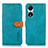 Leather Case Stands Flip Cover Holder N07P for Huawei Honor X5 Plus Cyan