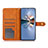Leather Case Stands Flip Cover Holder N07P for Motorola MOTO G52