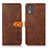 Leather Case Stands Flip Cover Holder N07P for Nokia C02