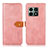 Leather Case Stands Flip Cover Holder N07P for OnePlus 10 Pro 5G Pink