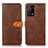 Leather Case Stands Flip Cover Holder N07P for Oppo K9 5G