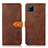 Leather Case Stands Flip Cover Holder N07P for Realme C20