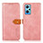 Leather Case Stands Flip Cover Holder N07P for Realme GT Neo2 5G Pink