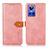 Leather Case Stands Flip Cover Holder N07P for Realme GT Neo3 5G Pink