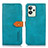 Leather Case Stands Flip Cover Holder N07P for Realme GT2 Pro 5G Cyan