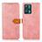 Leather Case Stands Flip Cover Holder N07P for Realme Q5 5G Pink