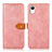 Leather Case Stands Flip Cover Holder N07P for Samsung Galaxy A23 5G SC-56C Pink