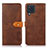 Leather Case Stands Flip Cover Holder N07P for Samsung Galaxy M32 4G