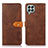 Leather Case Stands Flip Cover Holder N07P for Samsung Galaxy M33 5G