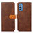 Leather Case Stands Flip Cover Holder N07P for Samsung Galaxy M52 5G